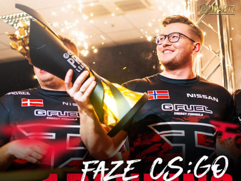 FaZe Clan ครองตำแหน่งสูงสุด